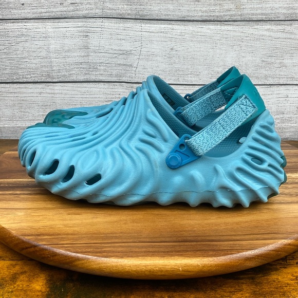 Crocs Salehe Bembury x Pollex Clog Tide Blue Men’s Shoe Size 11 - Picture 1 of 12